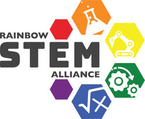 Rainbow STEM Alliance Logo